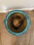 Mid 20th Century Large Chinese Turquoise Glazed Jardiniere With Lion Mask Handles For Sale In Providence - Image 6 of 6