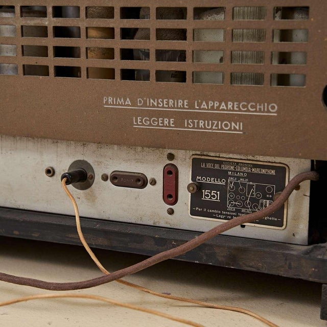 Guglielmo Marconi Radio Model 1551 For Sale - Image 6 of 9