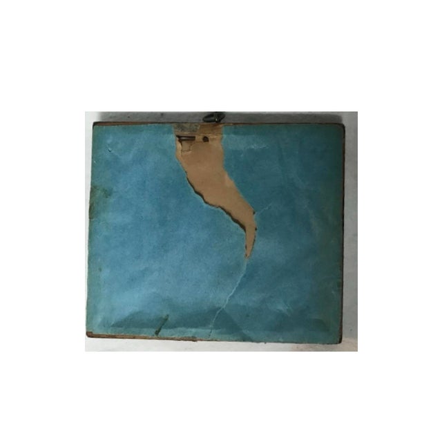 1920s Antique Wallace Nutting Framed Silhouettes - Set of 2 For Sale - Image 5 of 5