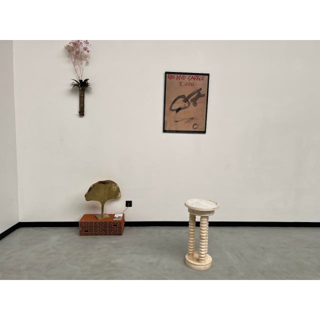 Marble Stand with 3 Columns, 1970 For Sale - Image 16 of 18