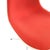 Orange Vintage Fiberglass La Fonda Chairs by Charles Eames for Vitra, Set of 4 For Sale - Image 8 of 11