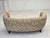 Brown Danish 3 Seater Curved Sofa in Original Multicolor Furniture Fabric and Beech Wood ,1970s For Sale - Image 8 of 18