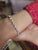 5 Carats Natural pear Trillion &amp; Square Diamond Bracelet in 18k White Gold 18 Karat Gold 10.3 gm Alternating all four...