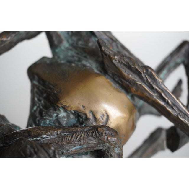 Fernando Mario Paonessa, Horse Sculpture, 1980s, Bronze and Travertine For Sale - Image 11 of 13