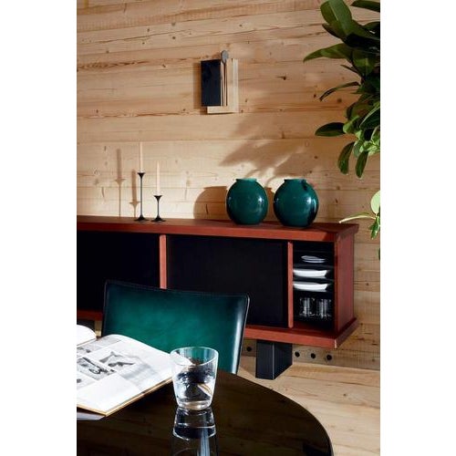 Black 513 Riflesso Storage Unit in Black by Charlotte Perriand for Cassina For Sale - Image 8 of 9