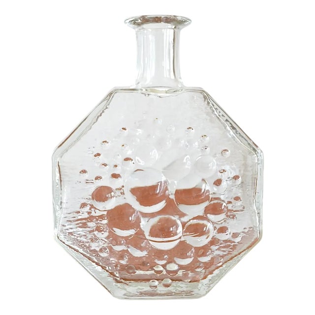 Vintage Finnish Stella Polaris Vase by Nanny Stil for Riihimaki / Riihimaen Lasi Oy, 1960s For Sale