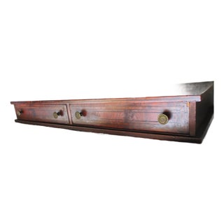 Antique Flame Mahogany Inlaid Vanity /Jewelry Box /Chest of Drawers for Dresser For Sale