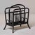 Black Thonet Model 33 Bentwood Magazine Rack in Ebonized Finish For Sale - Image 8 of 11