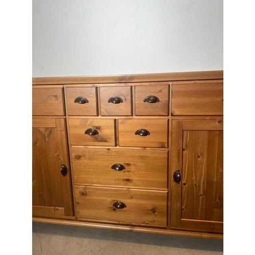 Vintage Sideboard in Pine For Sale - Image 3 of 5