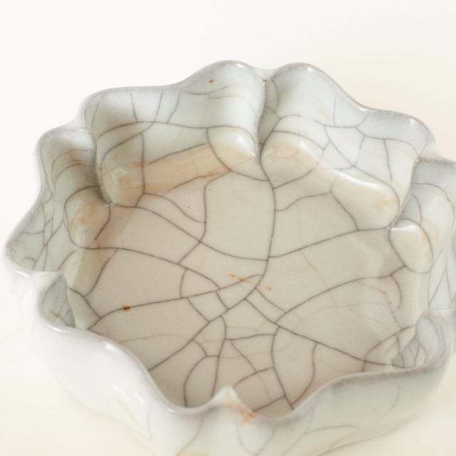 Chinese Guan Ware Style Brush Washer For Sale - Image 3 of 7