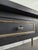 Large Louis XVI Flat Desk in Black Lacquered and Gold Trim For Sale - Image 9 of 10