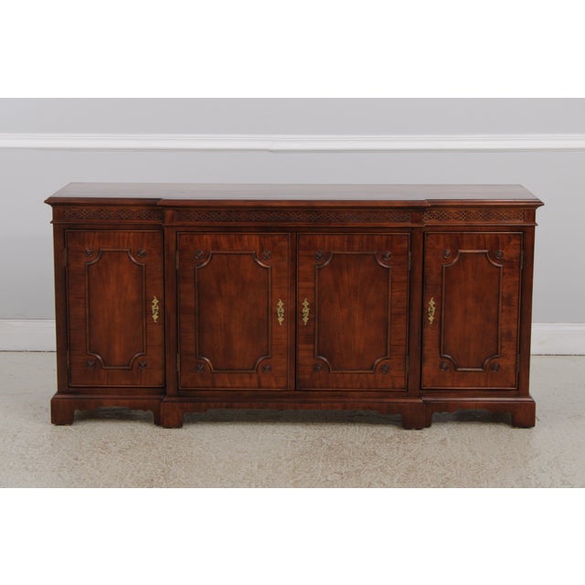 Age: Approx: 30 Years Old Details: Mahogany Adjustable Shelves Bracket Feet Dovetailed Drawer Construction High Quality...