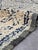 1980s Vintage Beni Mguild Ivory and Blue Rug - 10.3 X 6.4 Ft For Sale - Image 5 of 6