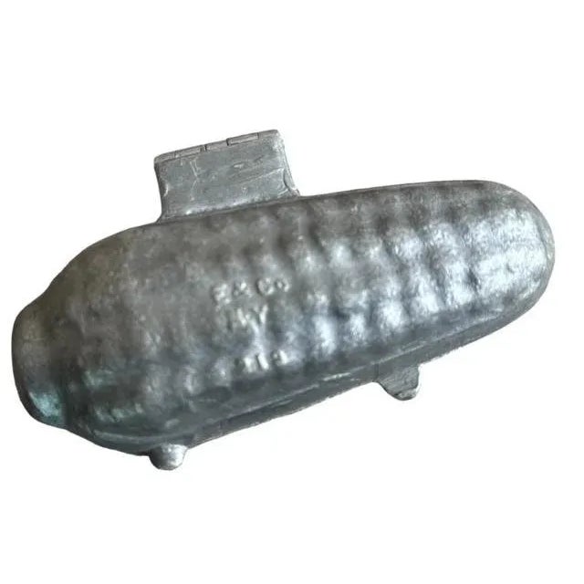 Antique Pewter Ice Cream Corn Mold For Sale - Image 4 of 4