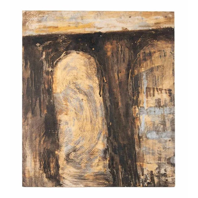 Paolo La Motta, Bridge, Mixed Media, 1996 For Sale - Image 4 of 5