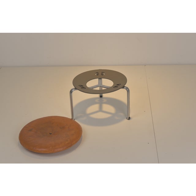 PK33 Stool by Poul Kjærholm for Fritz Hansen, Denmark, 1985 For Sale - Image 6 of 14