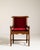 Voltaire Oak Armchair with Velvet Upholstery, Antique, France, 19th Century For Sale - Image 11 of 12