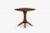 Sam Maloof American Craft Occasional Table in Oiled Walnut 2004 For Sale - Image 4 of 9