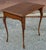 Mid 20th Century French Empire Style Mahogany and Glass Top Insert Side Table For Sale In Washington DC - Image 6 of 8