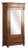 Antique Walnut Mirrored Cabinet, 1880 For Sale