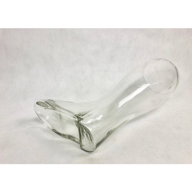 Antique Large 2 Liter Glass Beer Boot, 1900s For Sale - Image 5 of 8