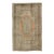 Vintage Oushak Rug With Taupe, Light Coral Medallion 6' X9'9" For Sale