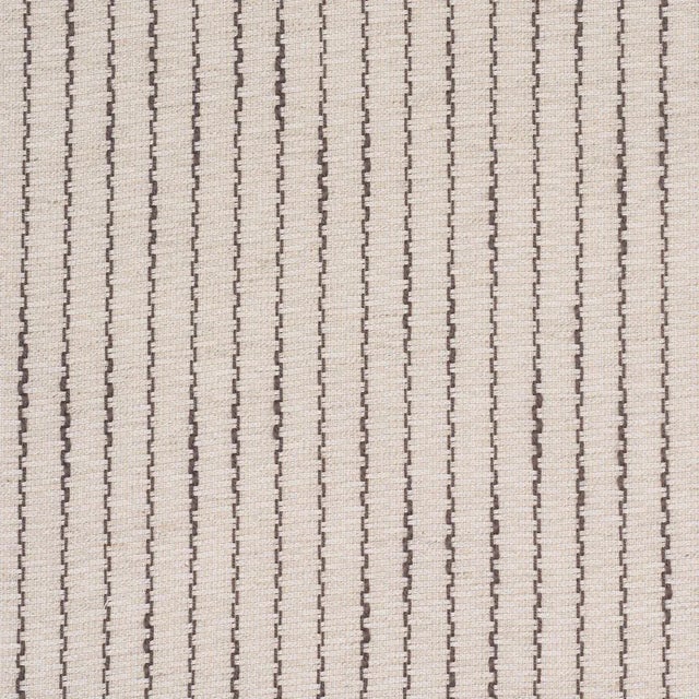 Contemporary SAMPLE - Schumacher Sea Drift Sheer Fabric In Java & Natural For Sale - Image 3 of 4