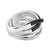 Discover elegance redefined with this exquisite Sterling Silver diamond fashion ring, designed to captivate with its...