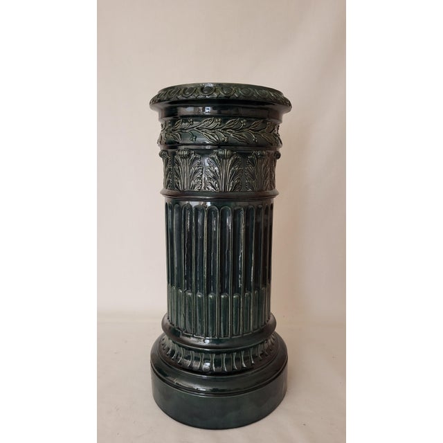 Column and Flowerpot by Johann Peter Gréber, Set of 2 For Sale - Image 3 of 16