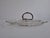 Glass Art Deco Pressed Glass Divided Serving Dish with Alpaca Handle, 1930 For Sale - Image 7 of 18