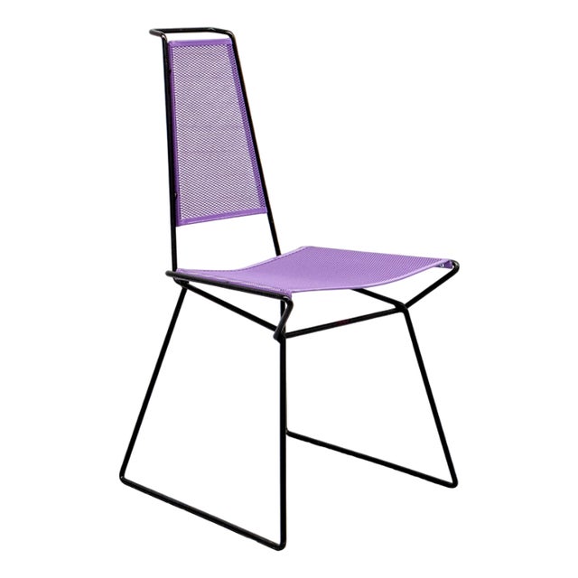 Postmodern Dining Chair attributed to Rolf Rahmlow, 1980s For Sale