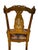 Wood Antique French Louis XIV Gold Leaf Side Accent Harp Small Chair For Sale - Image 7 of 10