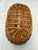 Wood Rounded Wicker Basket For Sale - Image 7 of 8