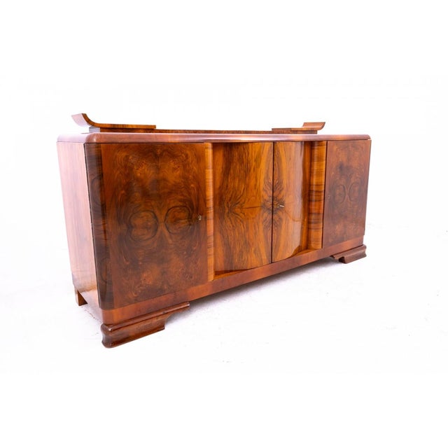 1940s Art Deco Sideboard, Poland, 1940s For Sale - Image 5 of 16