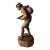 1930s - Antique Handcarved Wooden Sculpture of a Hunter For Sale