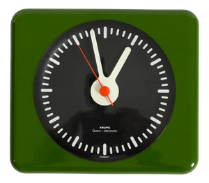 Space Age Wall Clock by Krups, 1970s