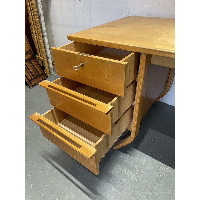 Mid-Century Modern Desk by Cees Braakman for Pastoe, 1950s For Sale - Image 12 of 16