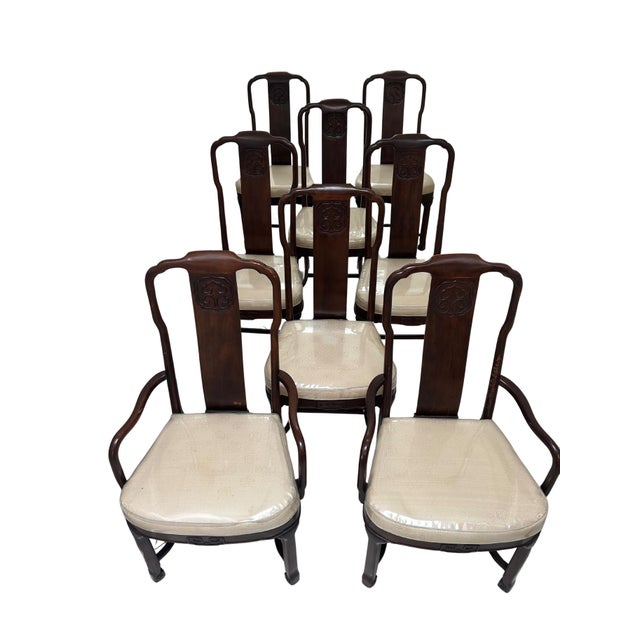 1980s Drexel Heritage Ming Treasure Dining Room Set For Sale - Image 9 of 9