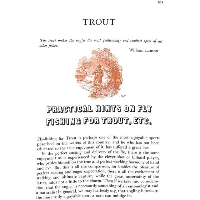 "Hardy's Book of Fishing" 1971 Annesley, Patrick [Compiled By] For Sale - Image 4 of 11