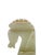 Vintage Mid-Century Modern Hand Carved Green Onyx Horse Head Bookends For Sale In Tulsa - Image 6 of 9