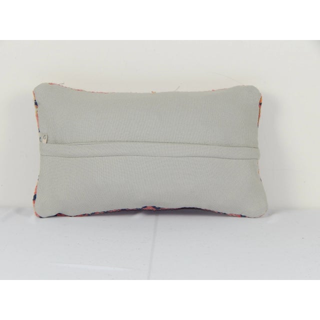 1990s Turkish Oushak Rug Pillow Cover For Sale - Image 5 of 5