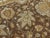 Brown Hand Knotted Indo Oushak Rug. 8'x 9'7" For Sale - Image 8 of 18