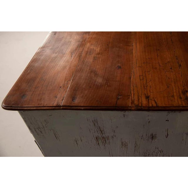 Antique Venetian Cherrywood Chest of Drawers with Distressed Finish, 1700 For Sale - Image 8 of 18