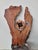 Meteor Through Time – One-of-a-Kind Handcrafted Driftwood Wall Clock Sculpture For Sale - Image 14 of 18