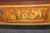 1920's Adams Style Paint Decorated Server Console Table Demilune Sideboard For Sale - Image 4 of 13