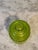 1980s Vintage Green Glass Apothecary Jar With Optic Swirl For Sale - Image 5 of 13