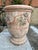 A French Terracotta Anduze Planter With Antiqued Spackle Finish and Staples For Sale - Image 12 of 12