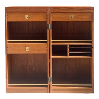 Captain's Bar by Reno Wahl Iversen for Dyrlund, Denmark, 1960s For Sale