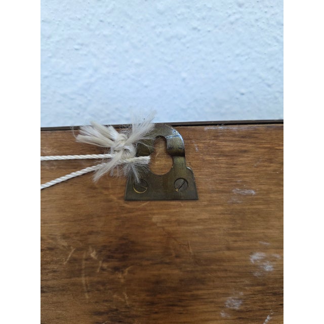 Antique Hammered Brass Dutch Golden Era Motif Wall Plaque For Sale - Image 10 of 10