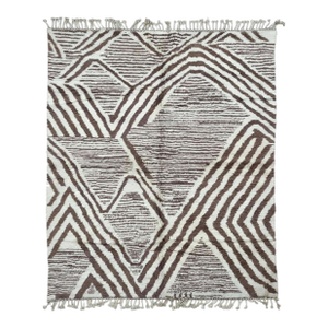 Contemporary Moroccan Rug - 9.8 X 8 Ft